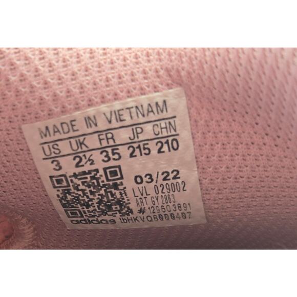 Adidas D.O.N. Issue 3 C Pink White Blue Donovan Mitchell Sneakers GY2863 Youth 3 - Picture 8 of 8